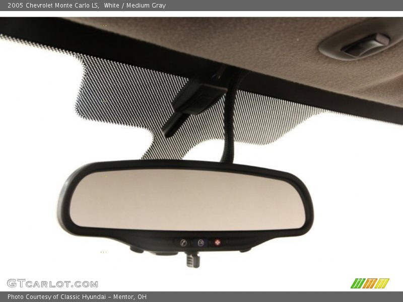 White / Medium Gray 2005 Chevrolet Monte Carlo LS