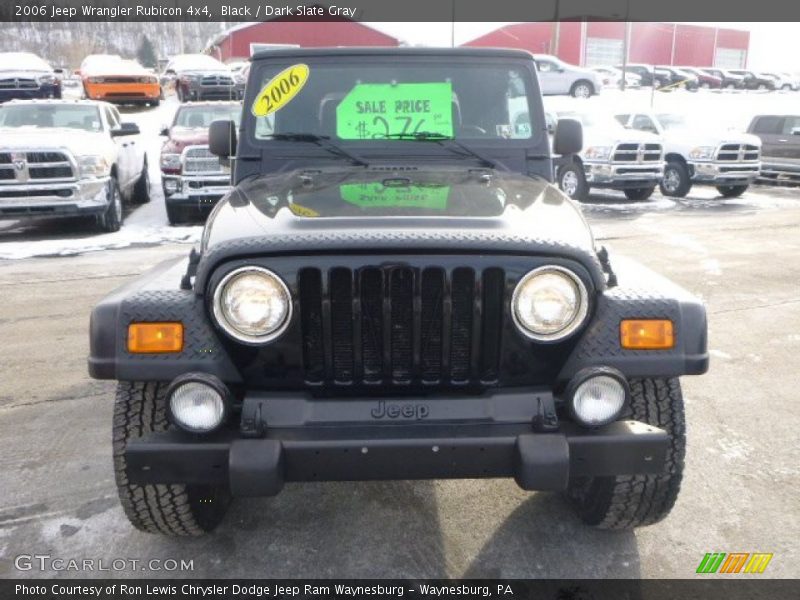 Black / Dark Slate Gray 2006 Jeep Wrangler Rubicon 4x4