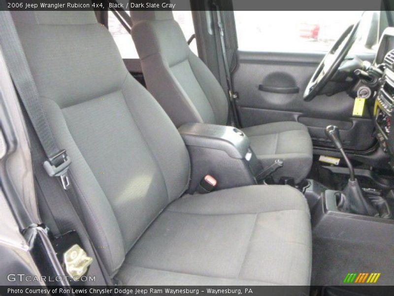 Black / Dark Slate Gray 2006 Jeep Wrangler Rubicon 4x4