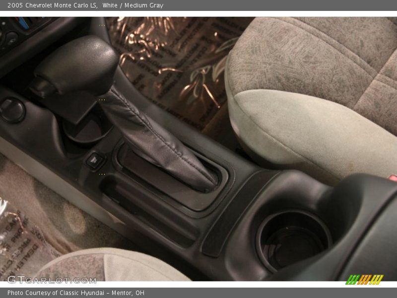 White / Medium Gray 2005 Chevrolet Monte Carlo LS