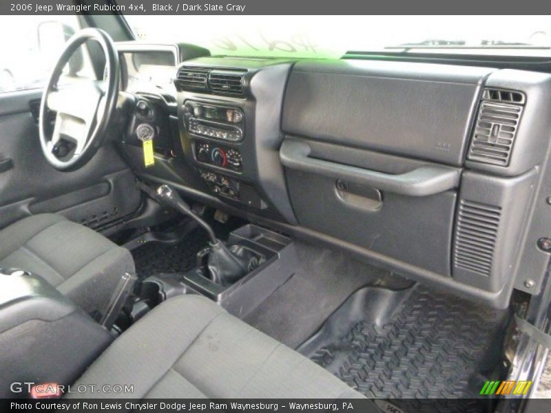 Black / Dark Slate Gray 2006 Jeep Wrangler Rubicon 4x4