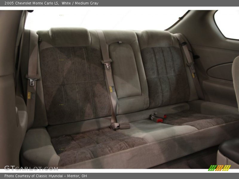 White / Medium Gray 2005 Chevrolet Monte Carlo LS