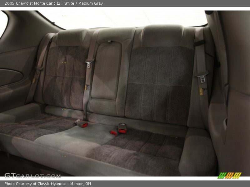 White / Medium Gray 2005 Chevrolet Monte Carlo LS