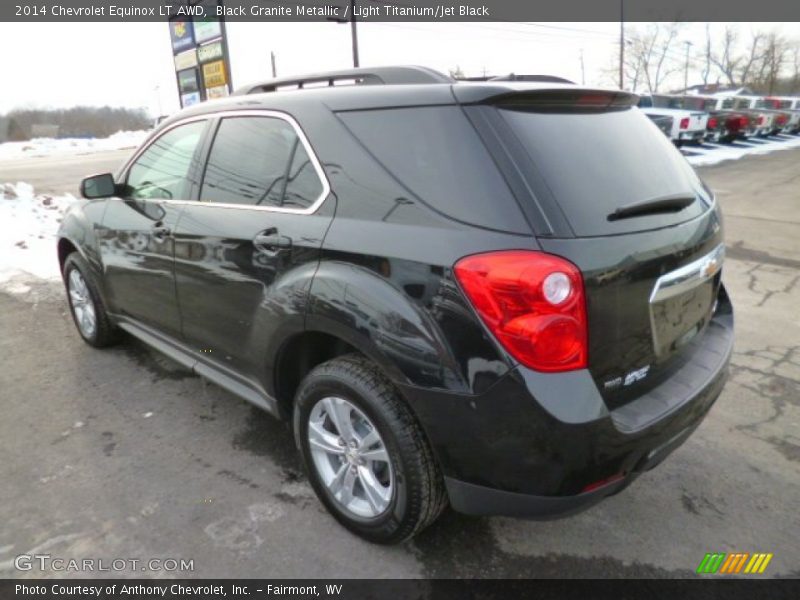 Black Granite Metallic / Light Titanium/Jet Black 2014 Chevrolet Equinox LT AWD