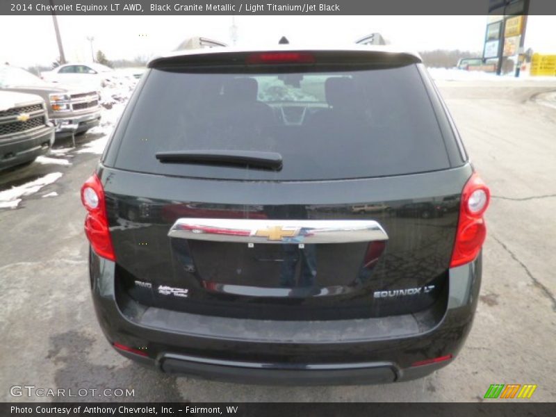 Black Granite Metallic / Light Titanium/Jet Black 2014 Chevrolet Equinox LT AWD