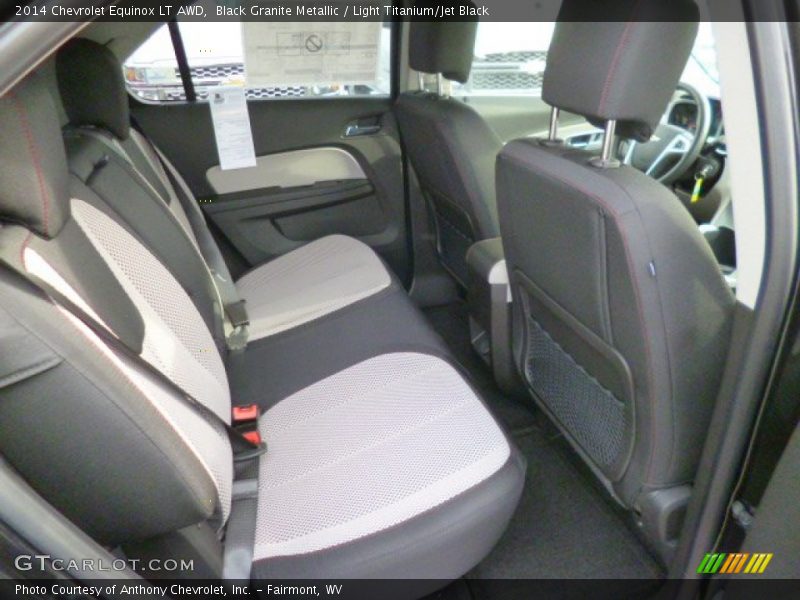 Black Granite Metallic / Light Titanium/Jet Black 2014 Chevrolet Equinox LT AWD