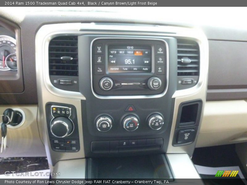 Black / Canyon Brown/Light Frost Beige 2014 Ram 1500 Tradesman Quad Cab 4x4