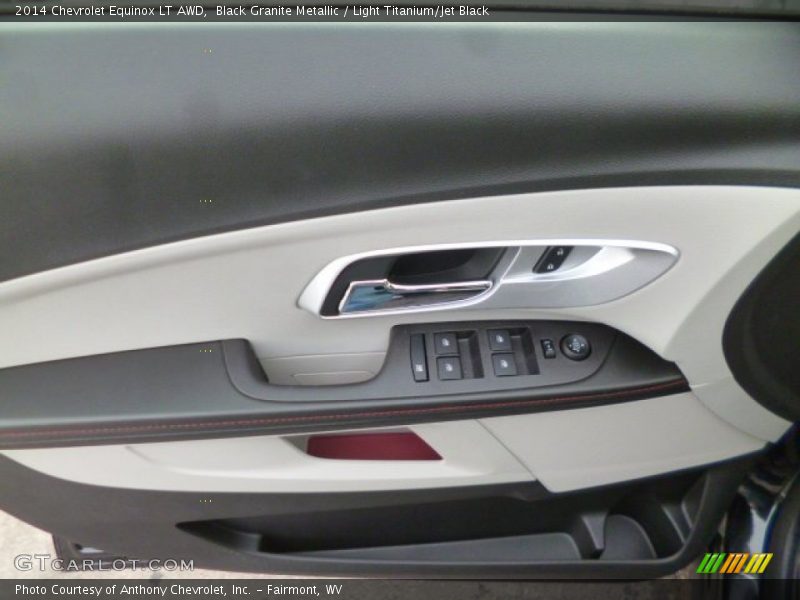 Black Granite Metallic / Light Titanium/Jet Black 2014 Chevrolet Equinox LT AWD