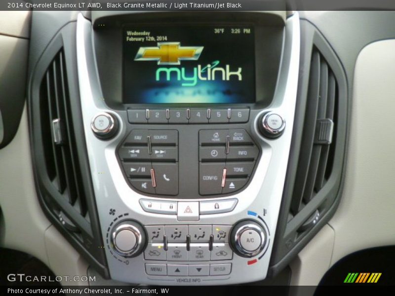 Black Granite Metallic / Light Titanium/Jet Black 2014 Chevrolet Equinox LT AWD