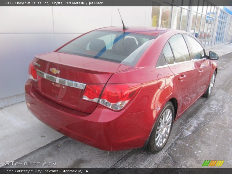 Crystal Red Metallic / Jet Black 2012 Chevrolet Cruze Eco