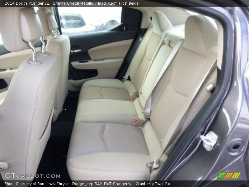 Granite Crystal Metallic / Black/Light Frost Beige 2014 Dodge Avenger SE
