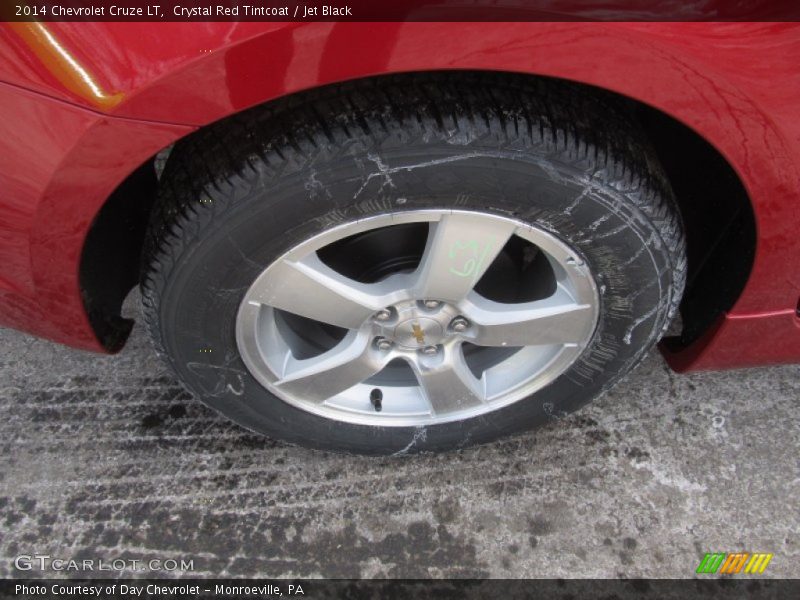Crystal Red Tintcoat / Jet Black 2014 Chevrolet Cruze LT