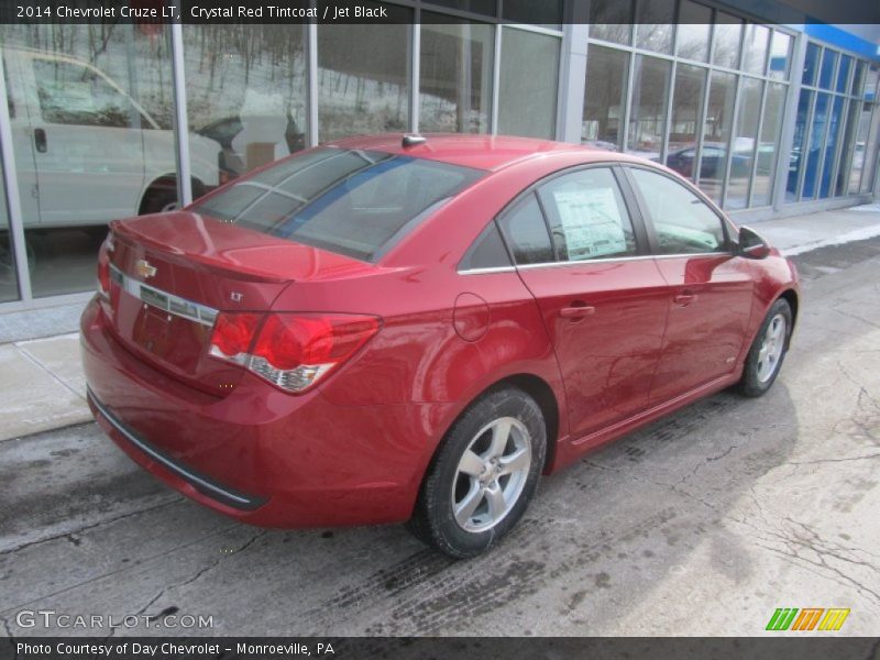 Crystal Red Tintcoat / Jet Black 2014 Chevrolet Cruze LT