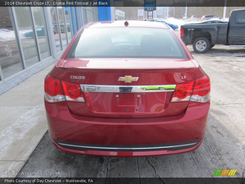 Crystal Red Tintcoat / Jet Black 2014 Chevrolet Cruze LT