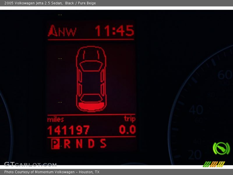 Black / Pure Beige 2005 Volkswagen Jetta 2.5 Sedan