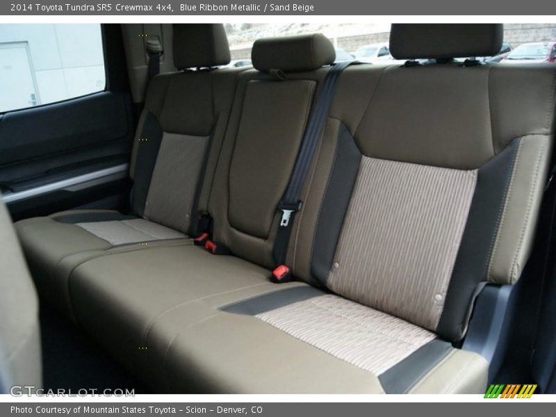 Blue Ribbon Metallic / Sand Beige 2014 Toyota Tundra SR5 Crewmax 4x4