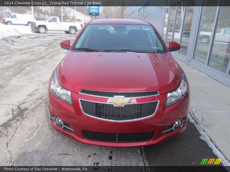 Crystal Red Tintcoat / Jet Black 2014 Chevrolet Cruze LT