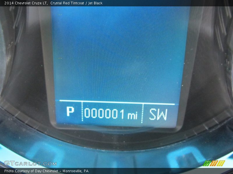 Crystal Red Tintcoat / Jet Black 2014 Chevrolet Cruze LT
