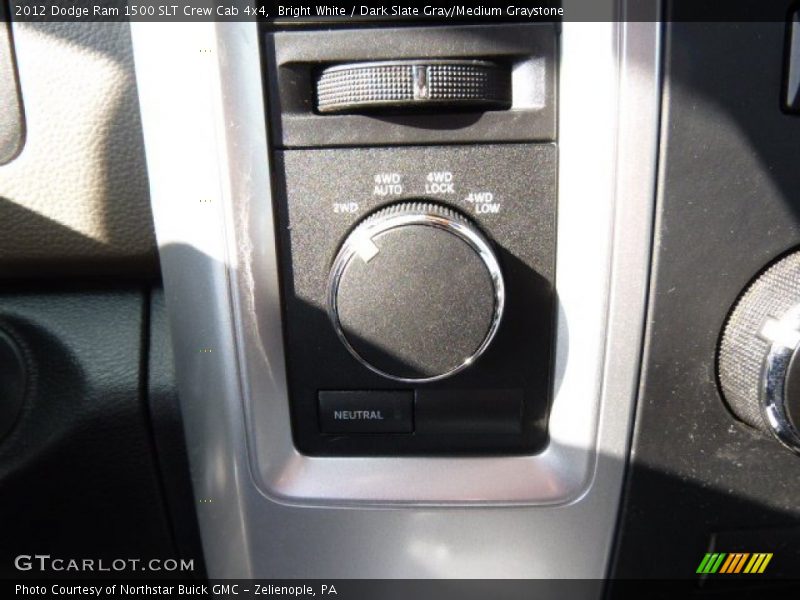 Bright White / Dark Slate Gray/Medium Graystone 2012 Dodge Ram 1500 SLT Crew Cab 4x4