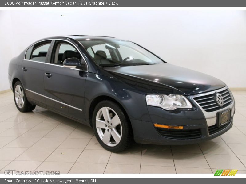 Blue Graphite / Black 2008 Volkswagen Passat Komfort Sedan