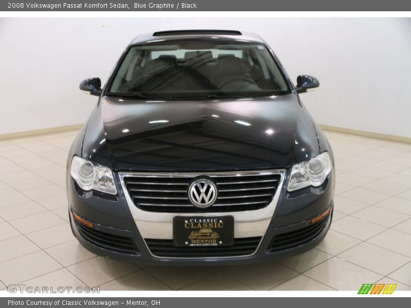 Blue Graphite / Black 2008 Volkswagen Passat Komfort Sedan