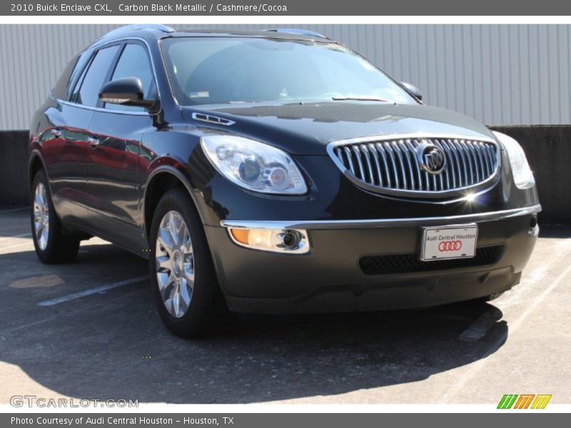 Carbon Black Metallic / Cashmere/Cocoa 2010 Buick Enclave CXL