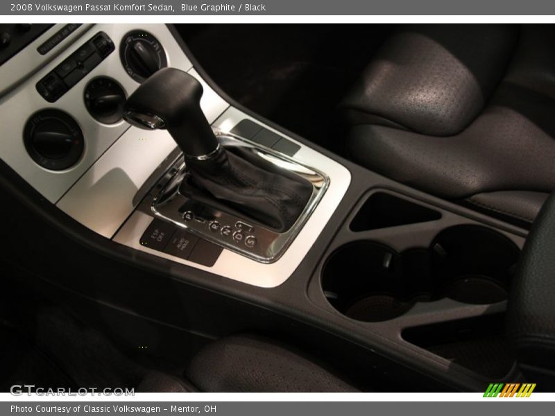 Blue Graphite / Black 2008 Volkswagen Passat Komfort Sedan
