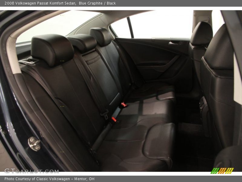 Blue Graphite / Black 2008 Volkswagen Passat Komfort Sedan