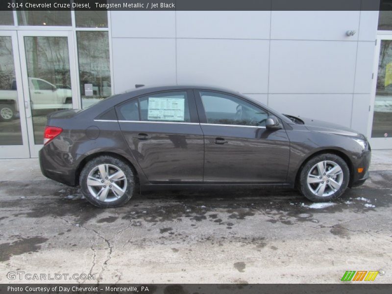 Tungsten Metallic / Jet Black 2014 Chevrolet Cruze Diesel