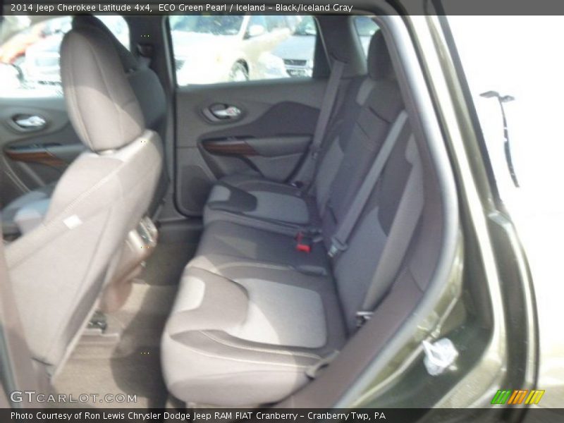 ECO Green Pearl / Iceland - Black/Iceland Gray 2014 Jeep Cherokee Latitude 4x4