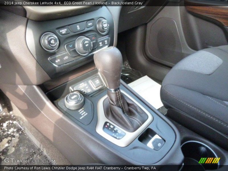ECO Green Pearl / Iceland - Black/Iceland Gray 2014 Jeep Cherokee Latitude 4x4