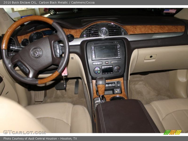 Carbon Black Metallic / Cashmere/Cocoa 2010 Buick Enclave CXL