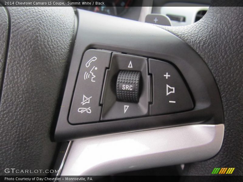 Summit White / Black 2014 Chevrolet Camaro LS Coupe