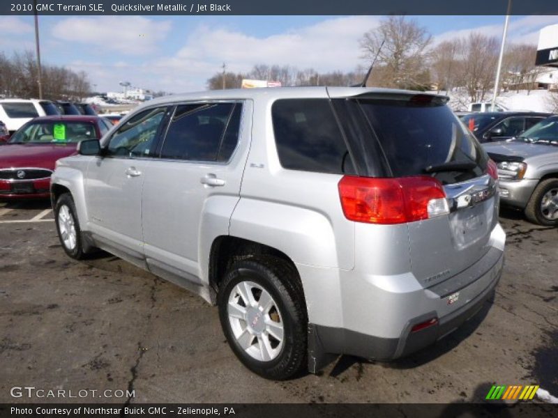 Quicksilver Metallic / Jet Black 2010 GMC Terrain SLE