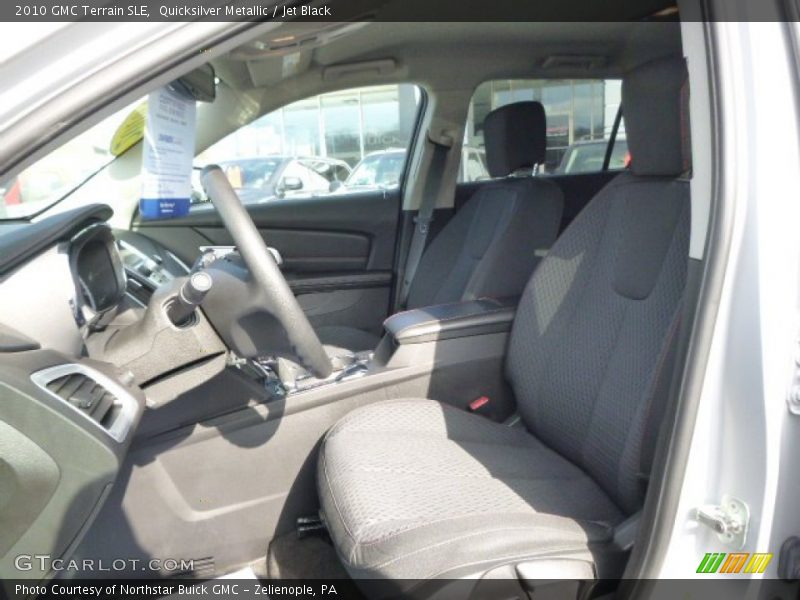 Quicksilver Metallic / Jet Black 2010 GMC Terrain SLE