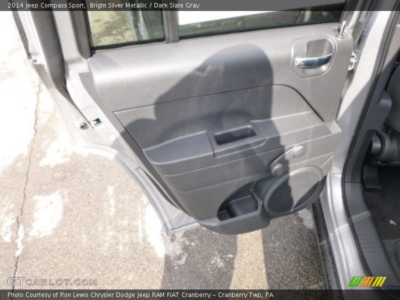 Bright Silver Metallic / Dark Slate Gray 2014 Jeep Compass Sport