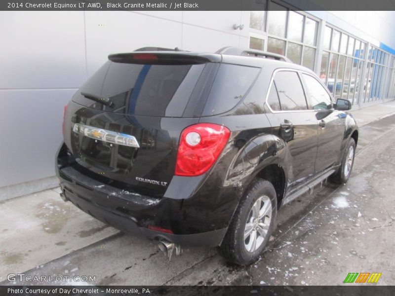 Black Granite Metallic / Jet Black 2014 Chevrolet Equinox LT AWD