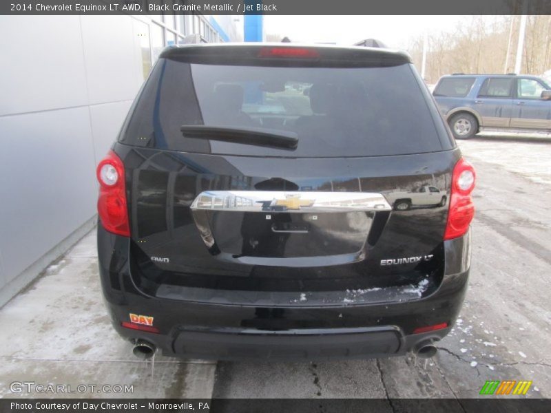 Black Granite Metallic / Jet Black 2014 Chevrolet Equinox LT AWD