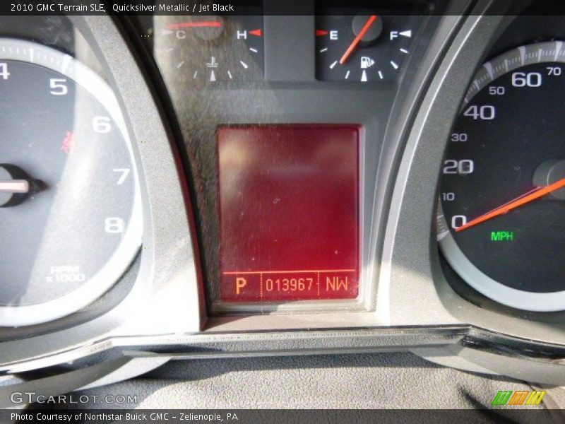 Quicksilver Metallic / Jet Black 2010 GMC Terrain SLE