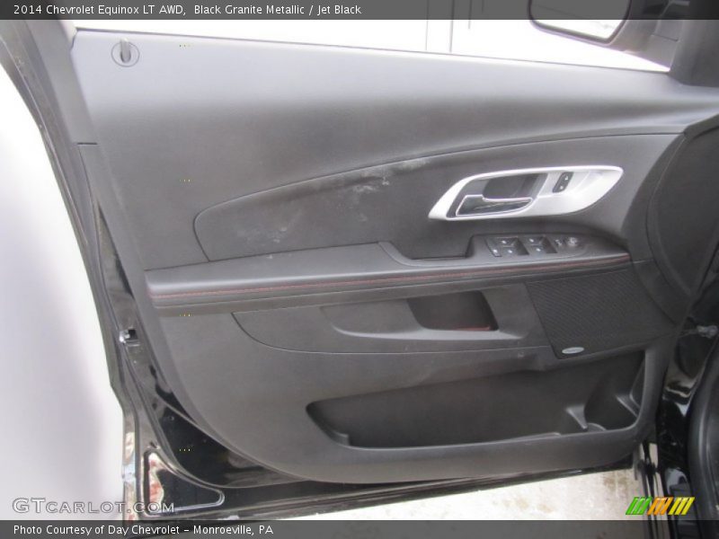 Black Granite Metallic / Jet Black 2014 Chevrolet Equinox LT AWD