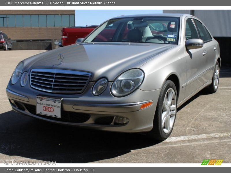 Brilliant Silver Metallic / Stone 2006 Mercedes-Benz E 350 Sedan