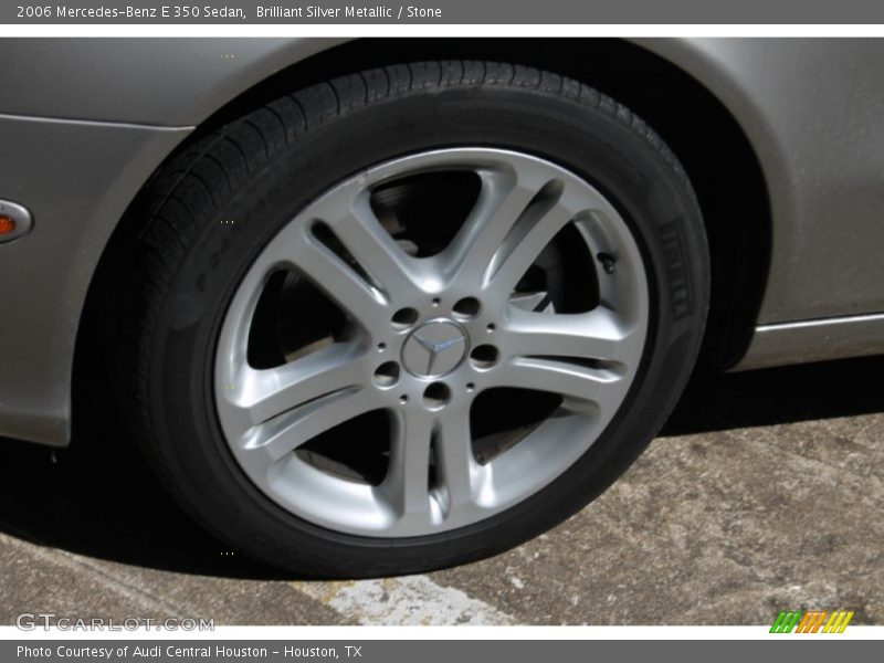 Brilliant Silver Metallic / Stone 2006 Mercedes-Benz E 350 Sedan