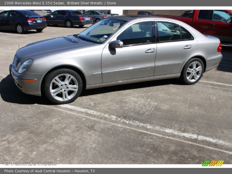 Brilliant Silver Metallic / Stone 2006 Mercedes-Benz E 350 Sedan