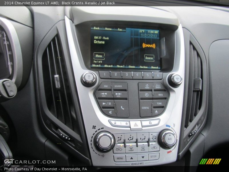 Black Granite Metallic / Jet Black 2014 Chevrolet Equinox LT AWD