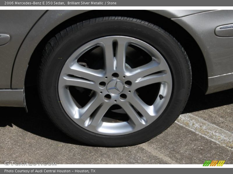 Brilliant Silver Metallic / Stone 2006 Mercedes-Benz E 350 Sedan