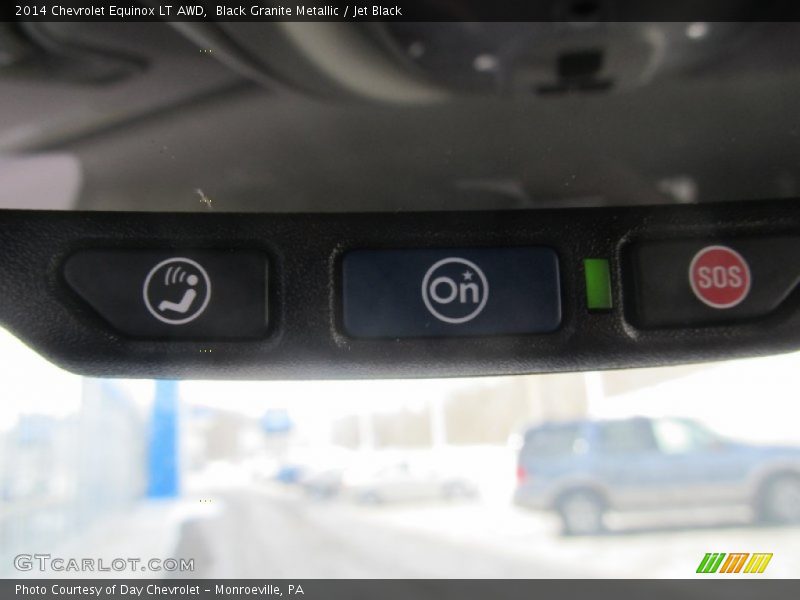 Black Granite Metallic / Jet Black 2014 Chevrolet Equinox LT AWD