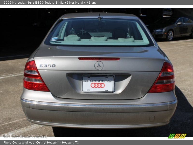 Brilliant Silver Metallic / Stone 2006 Mercedes-Benz E 350 Sedan