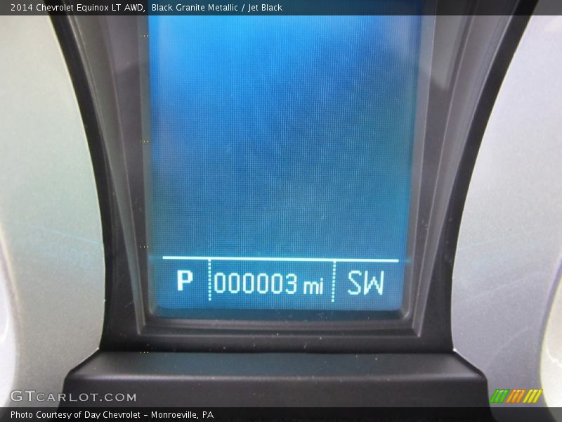 Black Granite Metallic / Jet Black 2014 Chevrolet Equinox LT AWD