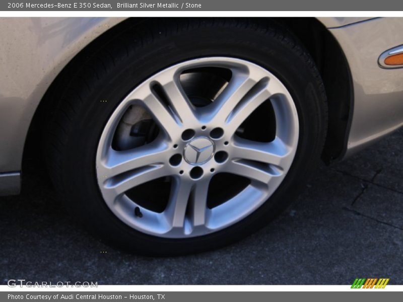 Brilliant Silver Metallic / Stone 2006 Mercedes-Benz E 350 Sedan
