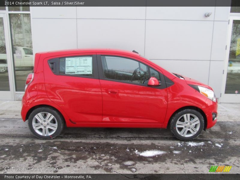 Salsa / Silver/Silver 2014 Chevrolet Spark LT